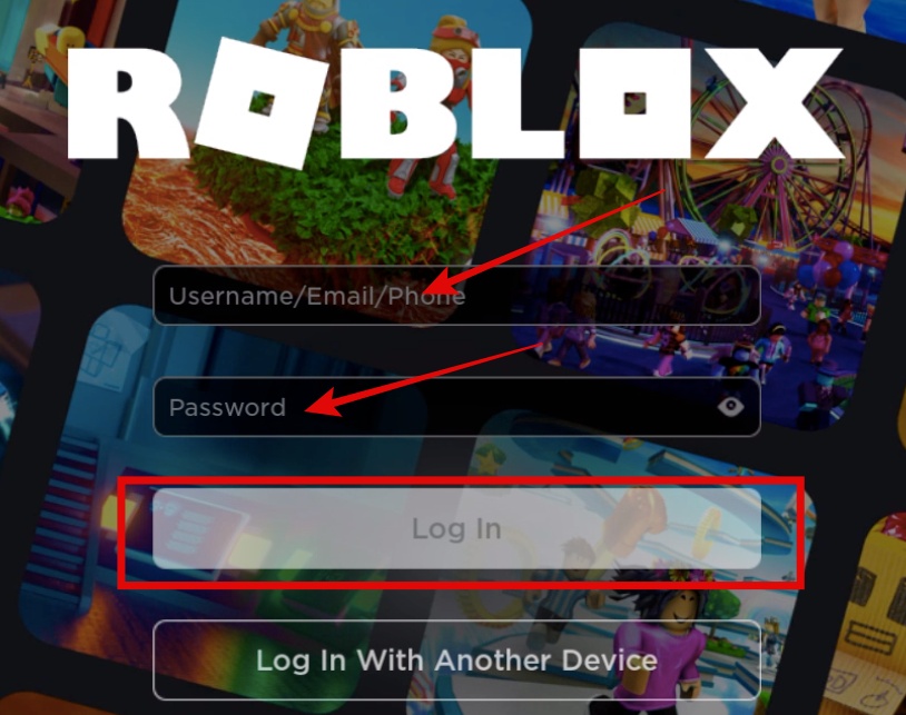 roblox login
