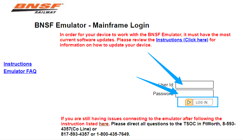 BNSF Mainframe Emulator