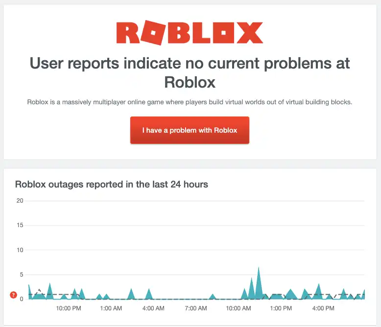 Is roblox down